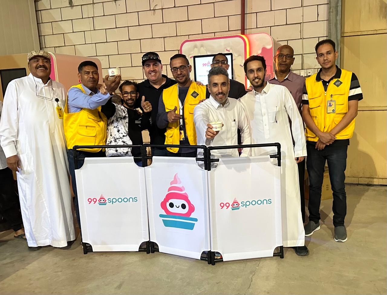 99 Spoons Saudi Arabia partner team